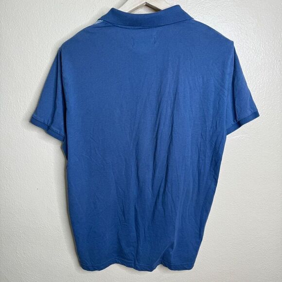 Penguin Shirt Mens Large Blue Polo Classic Fit Short Sleeve Embroidered Logo - Picture 9 of 9
